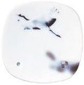 Yume-no-Yume Whooping Crane Ceramic Plate Incense Burner by Nippon kodo