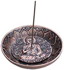 Pacific Giftware Meditating Gautama Buddha The Enlightened One Incense Stick Holder Incense Burner 5"