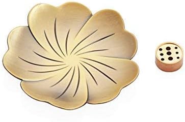Xujia Incense Burner for Stick Incense, Brass Censer Coil Incense Holder