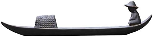 Fishing Boat Style Ceramic Incense Holder