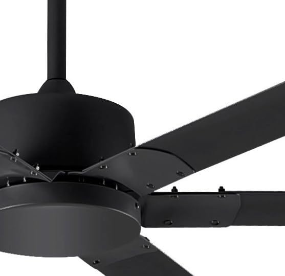 120-Inch Industrial Ceiling Fan – Powerful DC Motor & Heavy-Duty Steel Blades – Ultra-Quiet, Energy-Efficient Cooling for Warehouses, Gyms & Large Commercial Spaces – Covers 3,000+ Sq Ft