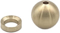 KOFUAN Brass Incense Holder Ball & Stand Set for Japanese Incense Minimalist Design Made in Japan Modern & Stylish Home Decor