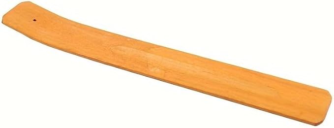 2 Pieces Natural Wood Incense Stick Holder Home Incent Burner with Ash Catcher