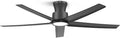 ocioc 52 inch Ceiling Fans with Lights, Large Air Volume Ceiling Fans with Reversible Quiet DC Motor and Remote（Black）