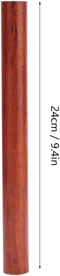 Wooden Incense Stick Holder, Rosewood Incense Tube Incense Stick Holder Incense Stick Storage Container Fragrant Stick Container Buddhist Supply Home Decor (20g) (Rosewood 20g Incense Tube)