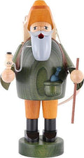 KWO Smoking Men Incense Holder, Woodsman, 18 cm, Wood, Multicolour, One Size