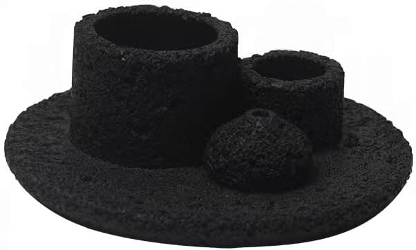 4 in 1 Cement Holder for Incense Sticks/Palo Santo/Sage Sticks/Candle