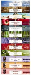 Hosley Aromatherapy 480 Pack Incense Sticks Lavender Eucalyptus Mint Sandalwood Sweet Pea Jasmine Tropical Mist Apple Cinnamon Fresh Bamboo Dragon's Blood Myrrh Lavender Lilac Hills, and Frankincense