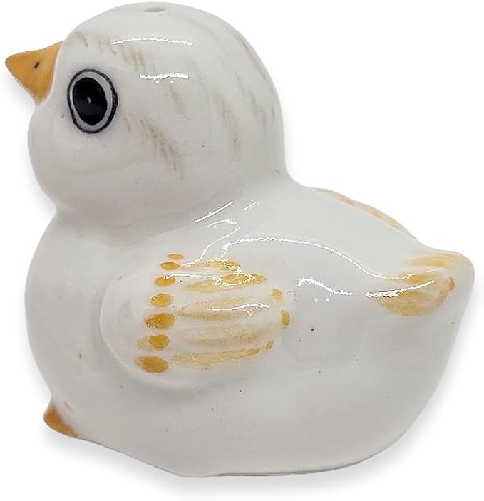 2" Fat White Duck Elegant Ceramic Incense Stick Holder Artistic Collectible Figurine for Adult Collectors Sophisticated Interior Accent Gift Handcrafted Porcelain Home Room Decor