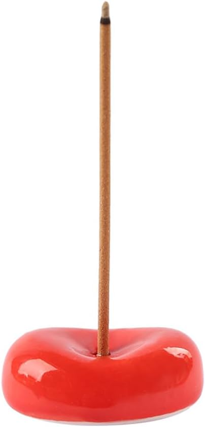ARFUKA Mini Ceramic Incense Holder Small Incense Stick Burner, Perfect for Home Décor, Meditation, Yoga - Compact Aromatherapy Accessory for Living Room, Bedroom Pack of 2
