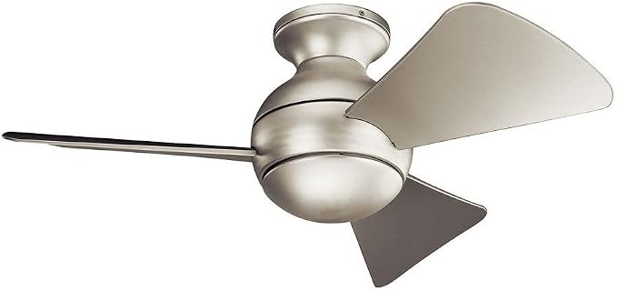 Kichler 34 Inch Sola Fan, Satin Black