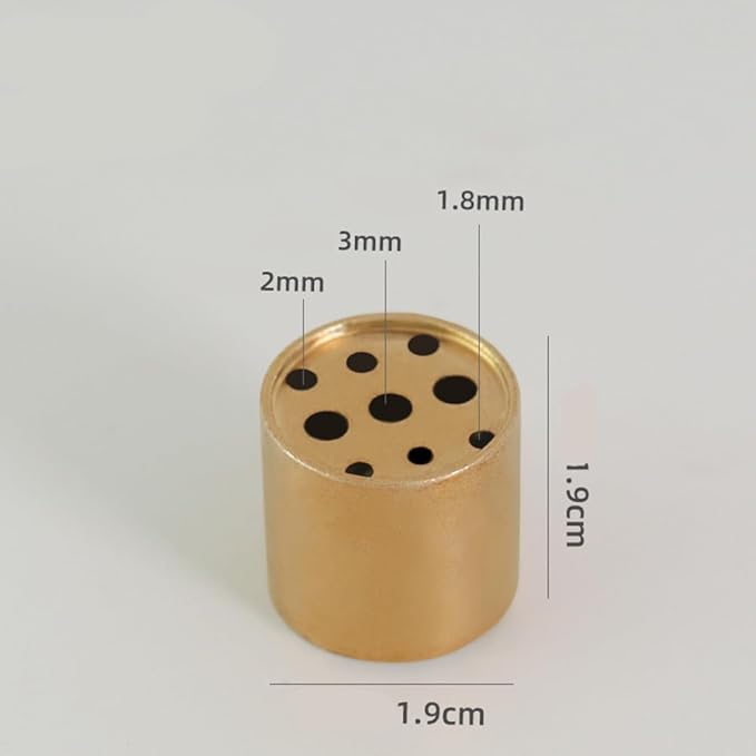Brass Incense Holder-9 Holes Incense Stick Holder，Perfect for Meditation Yoga Relaxation, Home Decor