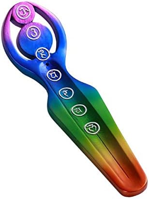 Pacific Giftware PT Rainbow Spiral Goddess Resin Figurine Incense Holder
