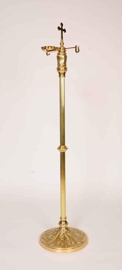 Traditional Church Censer Stand with Rounded Base, Thurible Holder (CCG-70RB)