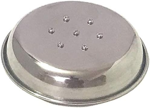 Indian Craftsidea Stainless Steel Incense Holder with ash Catcher Plate (Pack of 1),Stand Incense Sticks Holder Ash Catcher Incense Holder Made Stainless Steel