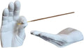 Hand Incense Holder for Sticks, Incense Burner Ash Catcher, Hand-Shaped Incense Burner Stand, for Meditation and Decoration (White)