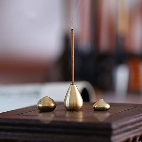 IKAAR 3 Pack Brass Incense Holder Lotus Stick Incense Burner and Cone Incense Holder