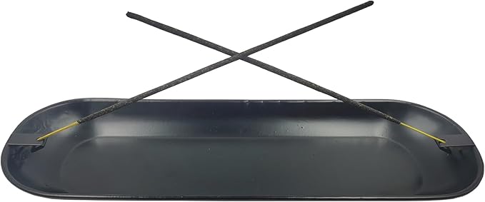 SLKIJDHFB Incense Stick Holder Palo Santo Holder, Sage Holder, Handmade Incense Burner Home Decor for Meditation Yoga Black