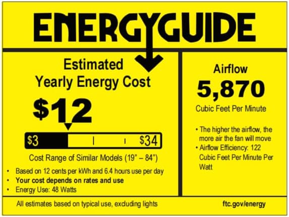 72inch Large Ceiling Fans No light,Industrial Ceiling Fan with 8 Blades(ABS),Reversible DC Motor,Quiet Fans with Remote control,3 Downrods,Black Ceiling Fans for Patio/Porch/Garage/Shop