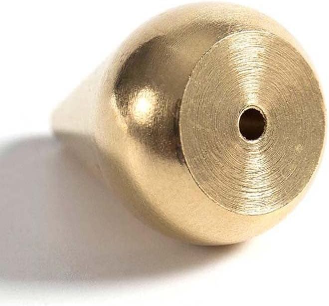 6Pcs Gold Mini Brass Incense Holder, Incense Cone Holder, Portable Coil Incense Holder, Incense Stick Holder for Home Office Teahouse, Water Drop Shape, Incense Holders