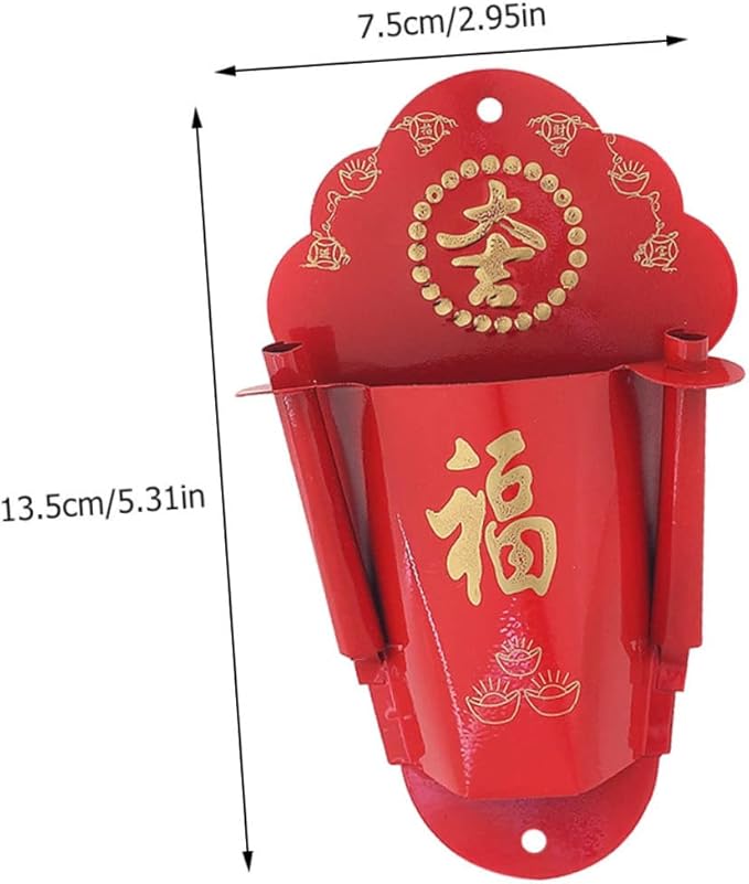 Zerodeko 2pcs Hanging Incense Burner for Indoor Outdoor Use Wall-Mounted Censer for Meditation and Home Chinese Style Incense Holder Living Room Office Yoga Room