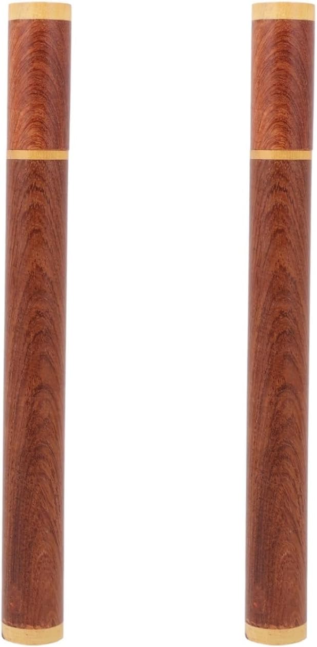 ARTIBETTER Wood Incense Holder Tube with Sealed Lid Smooth Natural Wooden Incense Stick Storage Container for Home Decor Meditation Aromatherapy Portable Compact 9.44X1.73X0.86 Inches