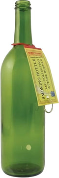 Smoking Bottle Plain Incense Burner [Green - 11.5" T] - ID#68894