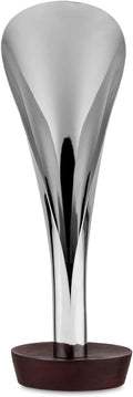 Alessi Lily, Incense Burner in 18/10 Stainless Steel and Wood.
