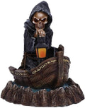 Nemesis Now Scent of the Styx Grim Reaper Backflow Incense Burner 16.6cm,Black