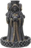 Pacific Giftware Mother Maiden Crone Backflow Incense Burner, 9.25-inch Height, Cold Cast Resin