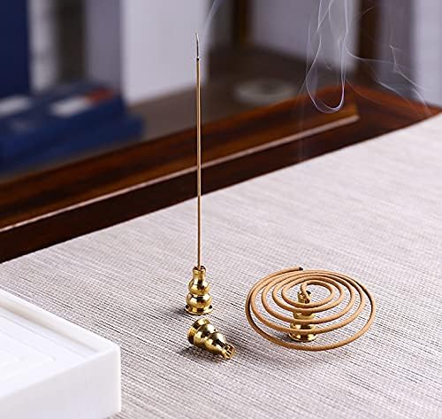 Miupoo Incense Burner Metal Holder,Cone Incense Holder,Coil Incenses Holders,Incenses Stick Holders, 3 Styles