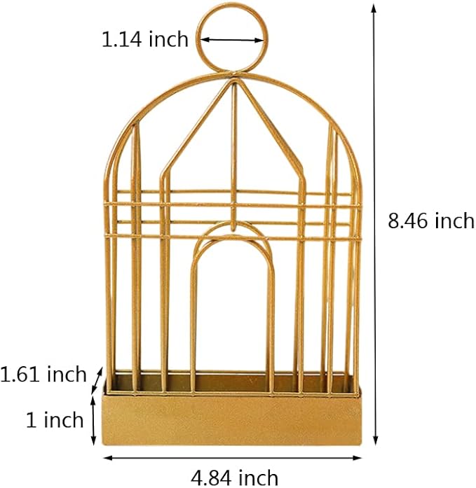 Portable Metal Mosquito Coil Holder Incense Holder Retro Incense Coil Burner, Hanging Bird Cage Outdoor Home Garden Decor for Bar Courtyard Office Desktop