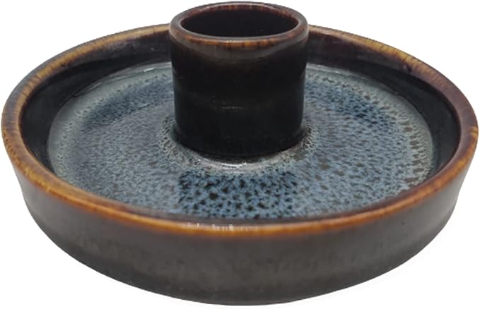 Sage Holder, Sage Burner, Smudge Bowl, Palo Santo Holder, Incense Holder, Incense Holder Bundle, Sage Holder for White Sage Bundle and Palo Santo (Sage Not Included) (Blue Reactive)