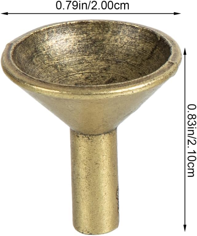 HANABASS Backflow Incense Cone Holder Tray Compact Metal Alloy Incense Burner for Home D Cor Meditation Yoga Relaxation 0.82X0.78X0.78 Inch Fragrant Accessories