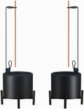 2 Pack Incense Holder for Sticks, Anti-Ash Flying Metal Incense Burner with Iron Catcher Stable 4-Legged Base, Perfect for Meditation, Yoga, Home Decor – Mess-Free Design