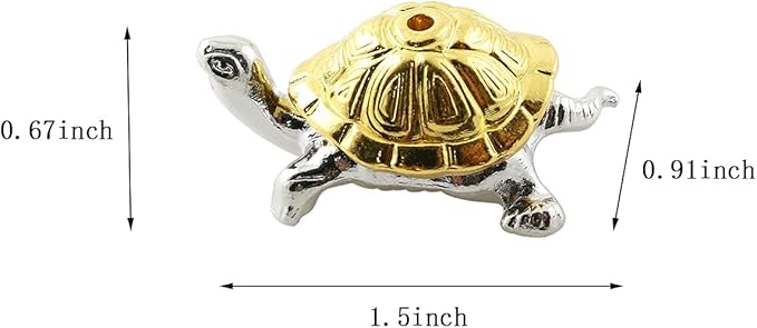 ZYAMY 2pcs Zinc Alloy Animal Incense Holder Snail Shape Incense Holder and Tortoise Shape Incense Holder Incense Clips for Stick Censer, Joss Stick, Tower Incense, Incense Coil