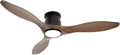 52'' Ceiling Fan with Lights and Remote, Amber Wood Ceiling Fans