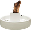 Gute Ceramic Palo Santo Holder, Handmade White Speckled Ash Catcher, Incense Burner for Palo Santo Sticks, White Sage & Smudging Sticks, Ideal for Meditation Yoga Home Decor