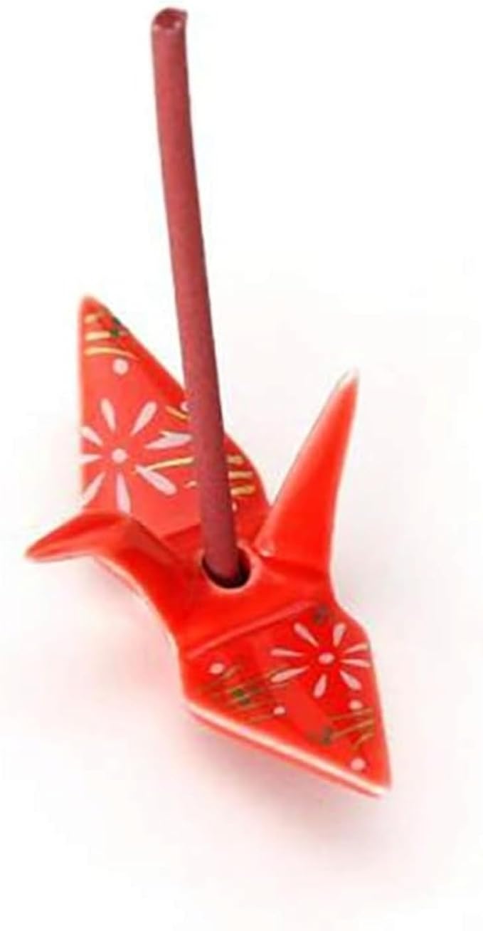 Origami Crane Incense Stick Holder, Made in Japan