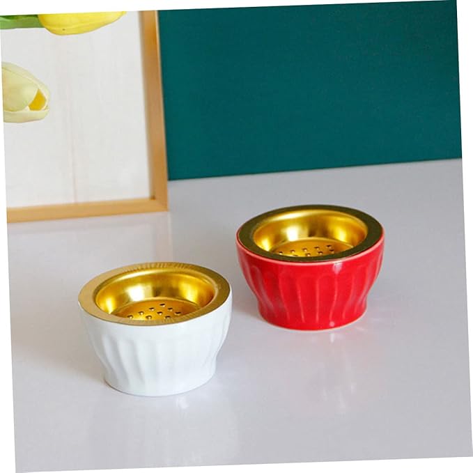 Zerodeko 2pcs Witchy Decorative Incense Stove Powder Incense Burner Home Table Decorative Ornament