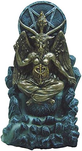 Nemesis Now Baphomet Backflow Incense Burner 24cm Bronze