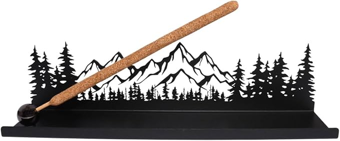 Mountain Forest Metal Incense Holder