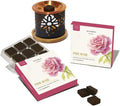 Pink Rose Incense Bricks (2 x 9 Bricks) & Oriental Burner by Aromafume | Ideal for Romance, Sensuality, Good Vibrations | Natural, Low Smoke, Non-Toxic Incense Bricks