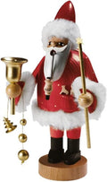 KWO Red Santa German Christmas Incense Smoker Handcrafted in Erzgebirge Germany