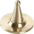 Pure Copper Incense Cone Holder and Stick Holder - DIY Cone Making Tool, Backflow Mold for Home Decoration and Yoga