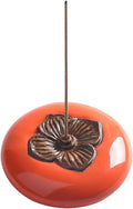 Incense Holder Orange Persimmon Tray for Incense Stick Set for Office Yoga and Livingroom Decorate Home 3Pc (3)