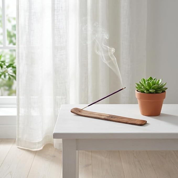 Hosley Assorted Incense Sticks – 350 Pack in Gift Box Fragrances Include Apple Cinnamon, Frankincense, Sandalwood, Myrrh, Bamboo, Patchouli, Lavender & Chamomile for Meditation & Aromatherapy