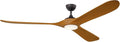 KICHLER Mylo 80 in Modern Ceiling Fan with Light and Remote Control, Large 6-Speed Indoor Outdoor Damp Rated Fan with Satin Etched Cased Opal Glass in Anvil Iron, 310580AVI