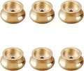 ZYAMY 6PCS Incense Holder Mini Cone Burner Brass Gold Chinese Indoor and Outdoor Decorative Metal Ash Collector 0.13 Inch Hole Diameter for Yoga Studio Meditation Buddhist Temple