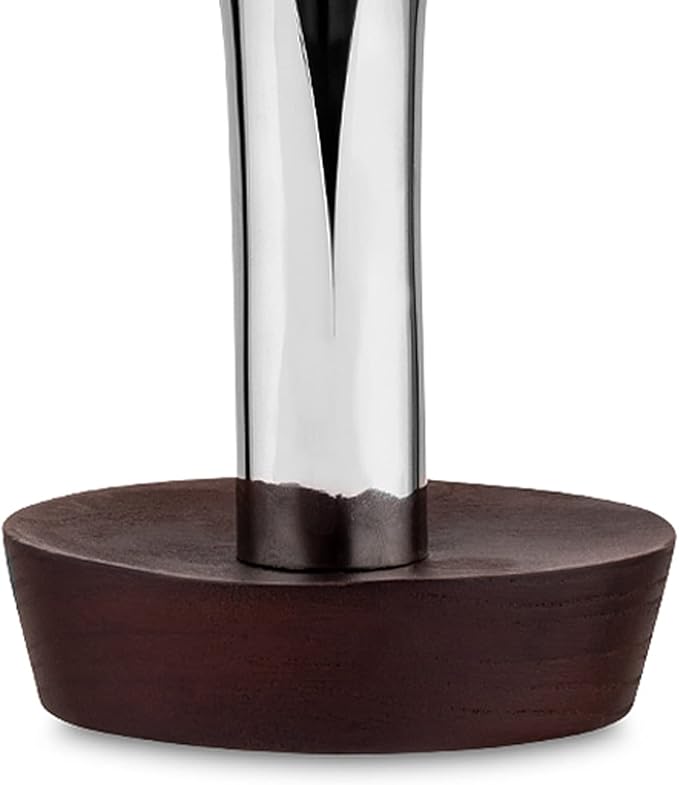 Alessi Lily, Incense Burner in 18/10 Stainless Steel and Wood.
